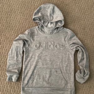 Adidas lightweight girls hoodie size medium